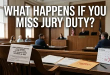 What Happens If You Miss Jury Duty