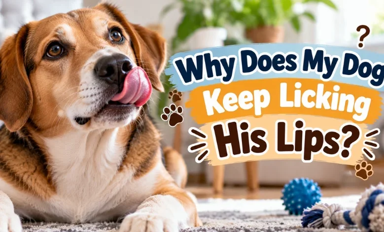 Why Does My Dog Keep Licking His Lips